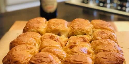 St. Patty’s Day–Reuben and Swiss Sliders