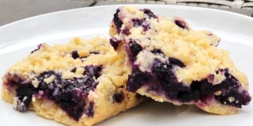 Blueberry Crumble Bars
